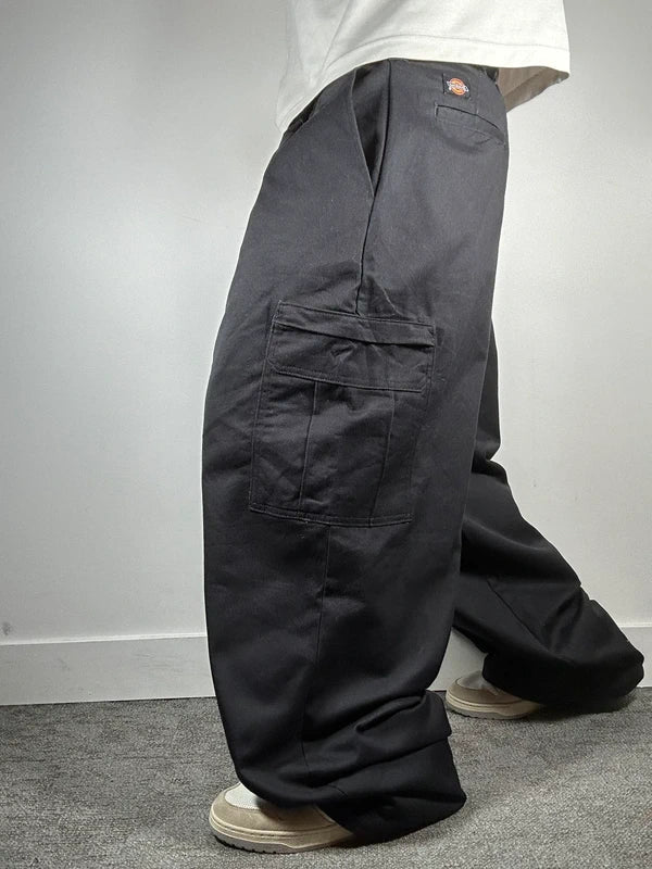 Cargo Dickies Noir Baggy W44