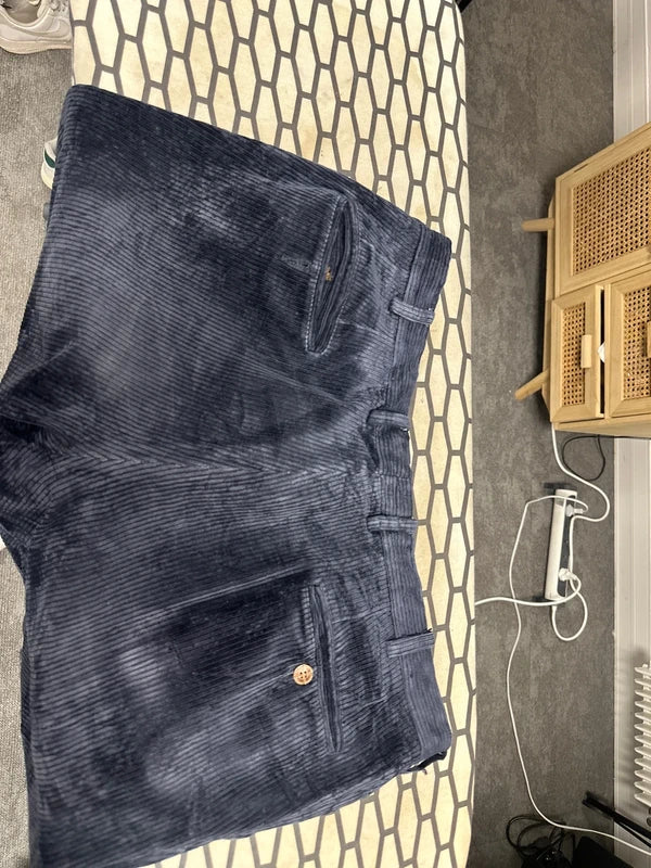 Velours Bleu Marine