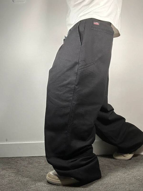Double Knee Dickies Noir W44