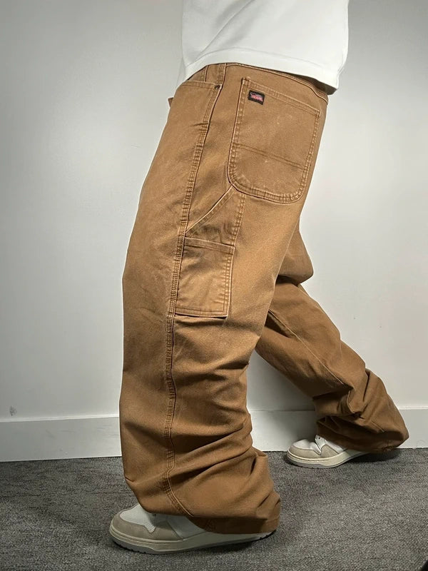 Carpenter Dickies Marron Baggy W42