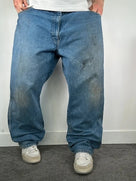 Jean Dickies bleu clair W40 photo 2