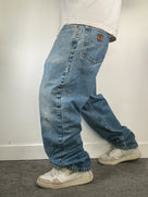Jean Carhartt bleu clair fuselé W38 photo 1