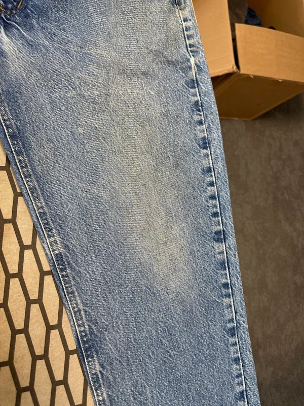Jean Carhartt bleu clair fuselé W38 photo 5