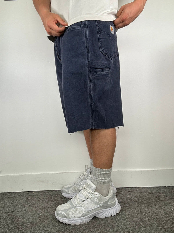 Short Carhartt bleu marine W38 - photo 4