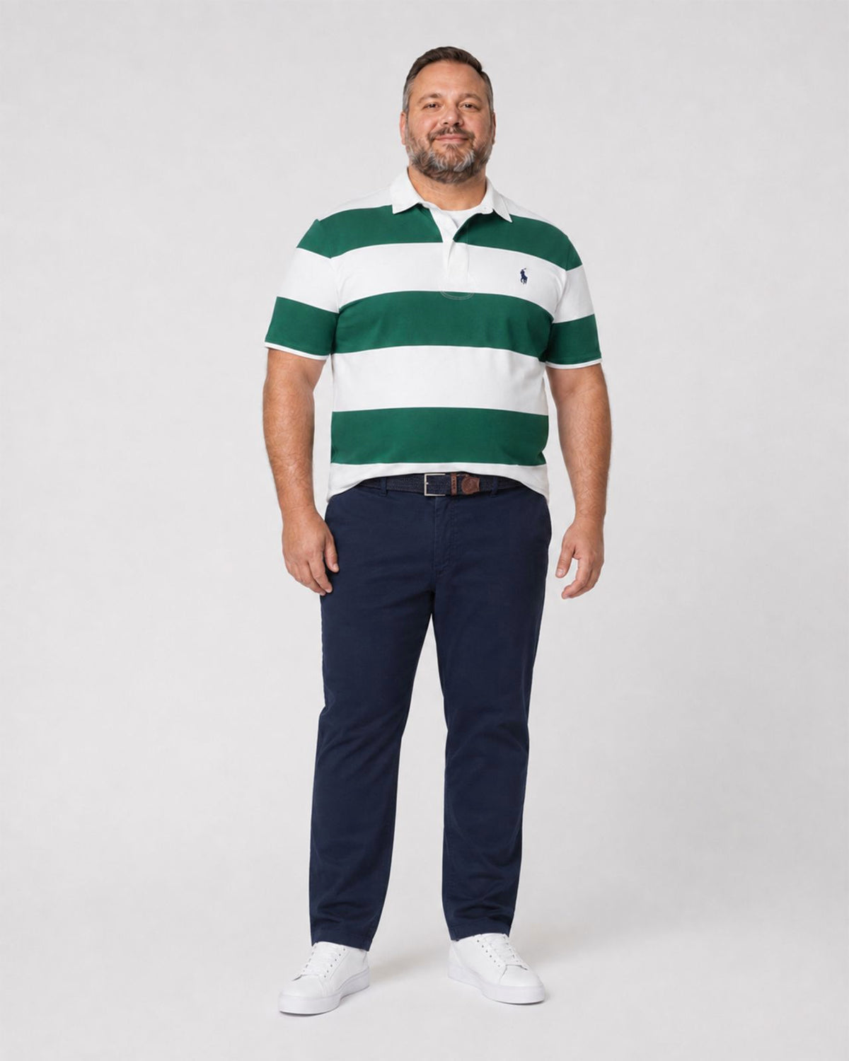 Chino bleu foncé